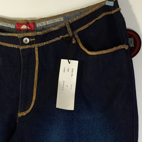 ReVolt Women's Jeans Raw Seams  Size 20 - Picture 7 of 16